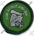 Cub Scout Award 1990 to 2001